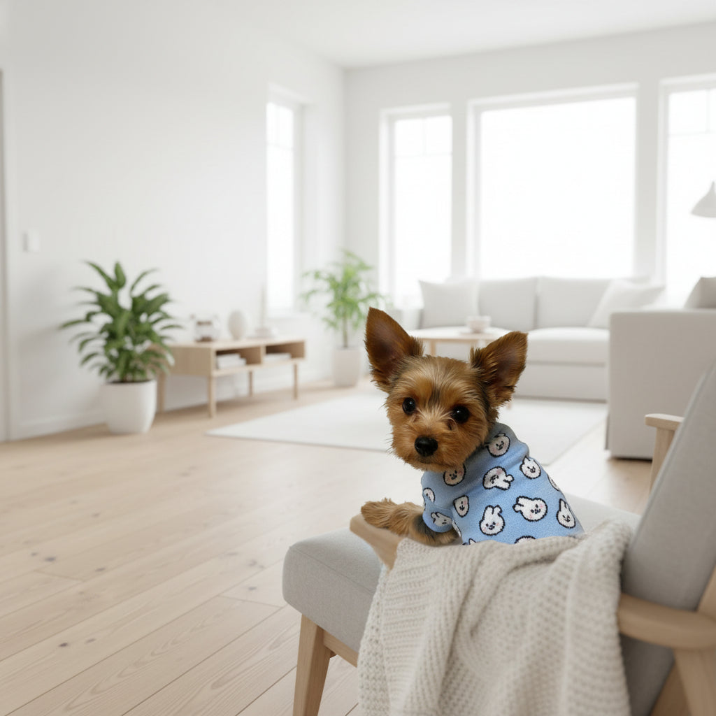 Warm Knitted Animal Sweater for Small Dogs